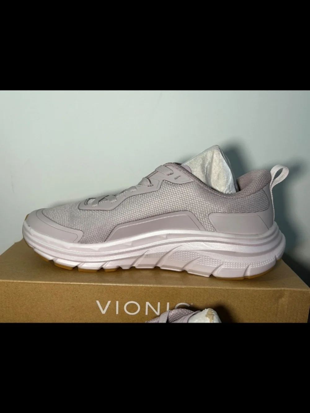 Vionic Walk Max Water Repellent Sneakers Shoes Magnolia Dusk Womans 11M
